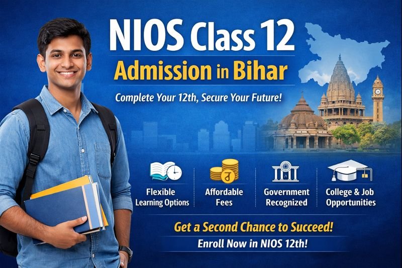 NIOS Direct Admission in 12th 2026 In Patna Bihar | NIOS Inter Admission 2026 In Patna Bihar