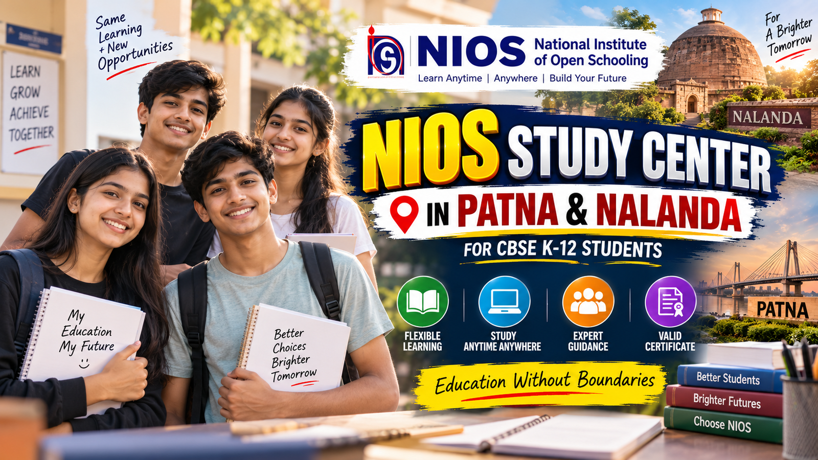 Home 29 NIOS Study Center In Patna For Nalanda