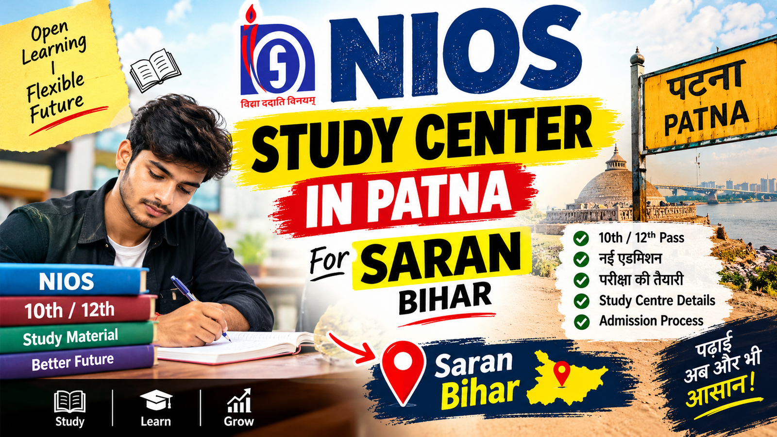 Home 29 Nios study center in patna for saran